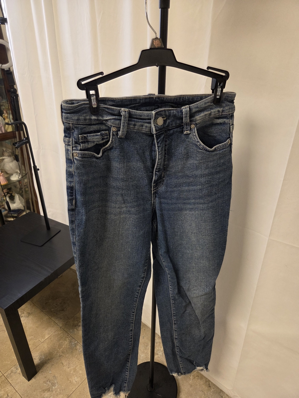 Time and Tru Boyfriend Jeans in Medium Blue Wash